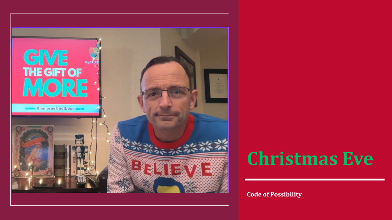 The Code of Possibility – A Christmas Eve Reading | Day 24