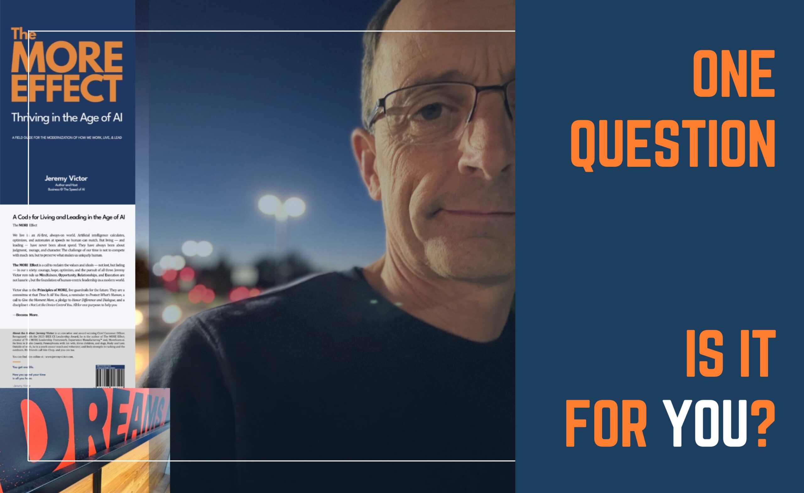 One Question: Is The MORE Effect for You? | Day 19